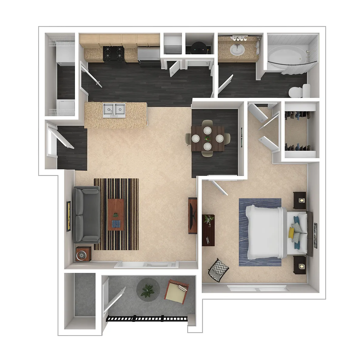 Floor plan The Bronson