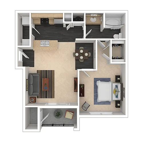 Floor plan The Bronson