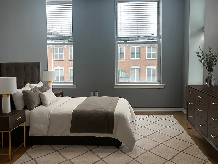 Primary Bedroom (virtually staged)