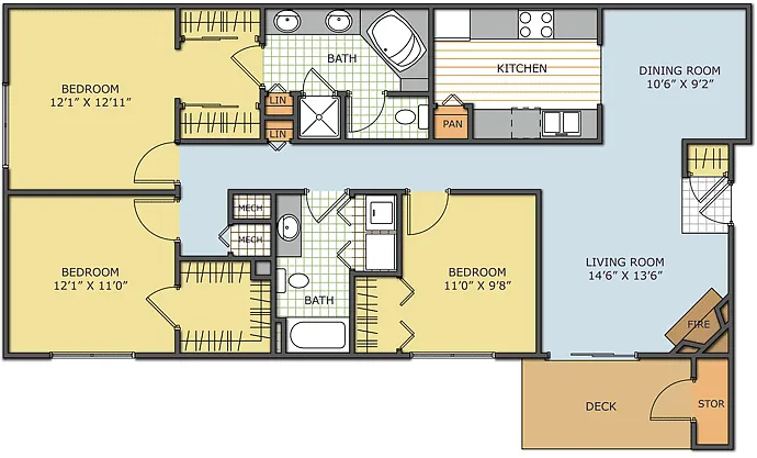 Floor plan Newport