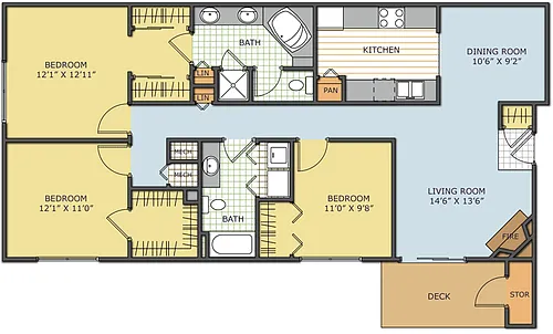 Floor plan Newport