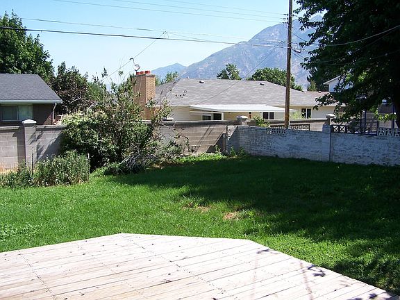 Backyard with view of Mountains 