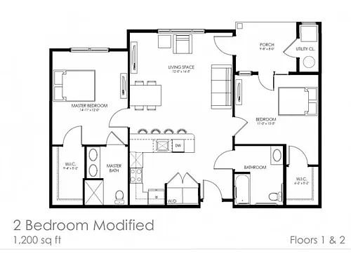 Floor plan 2HC