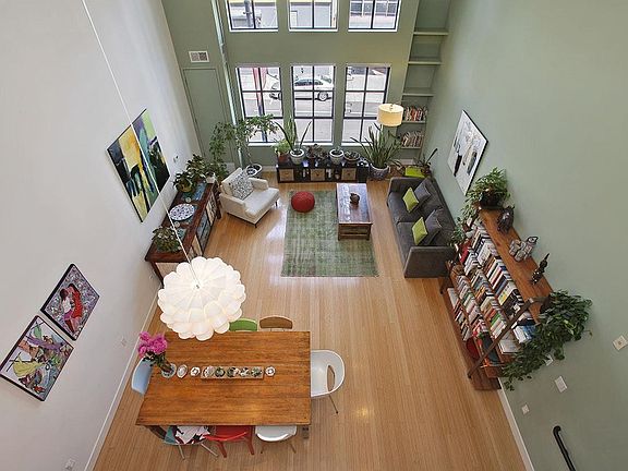 View from loft space