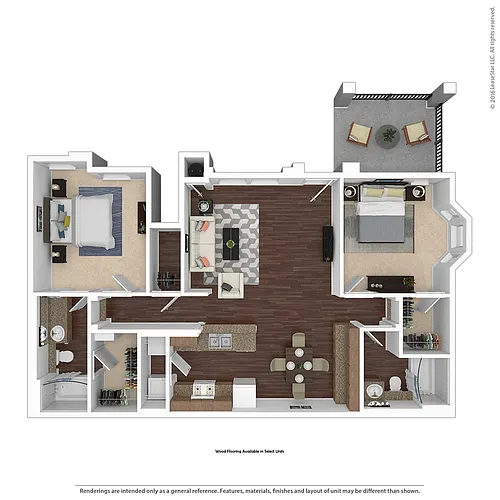 Floor plan B3