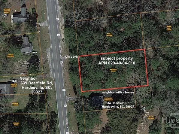 tbd Deerfield Rd, Hardeeville, GA 29936