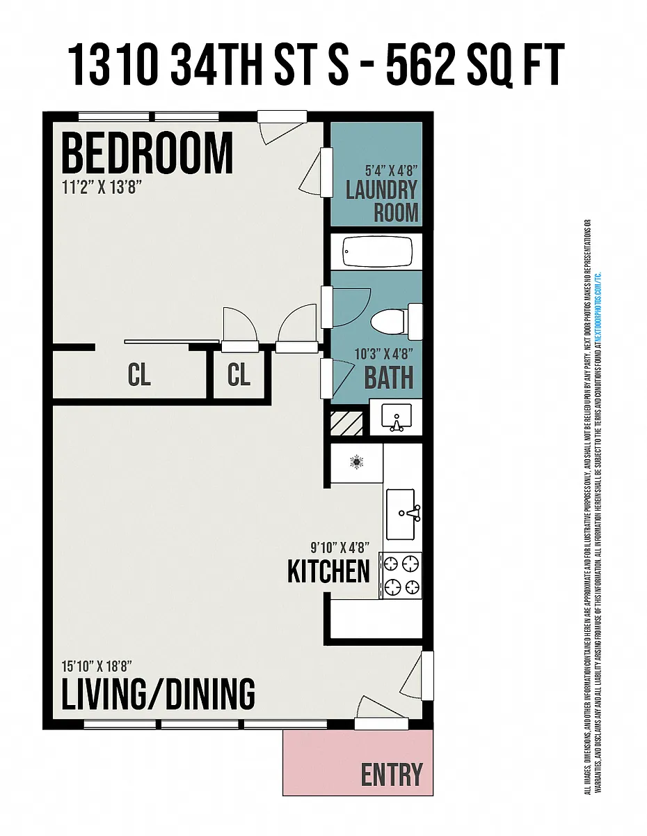 Floor plan The Rhodes