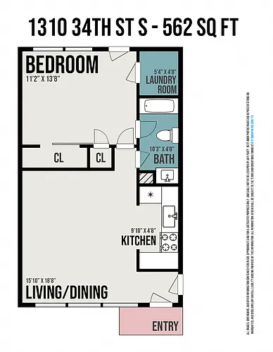Floor plan The Rhodes