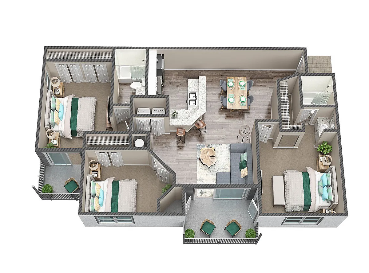 Floor plan C1