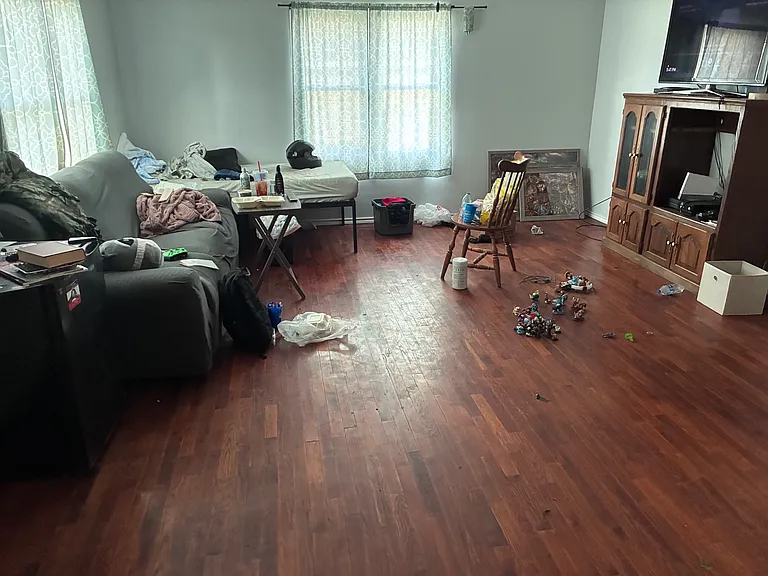 My wife is still in the process of moving right now so some of these rooms will look different and be cleaned.