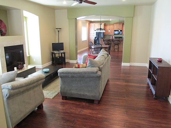 View from the front entry