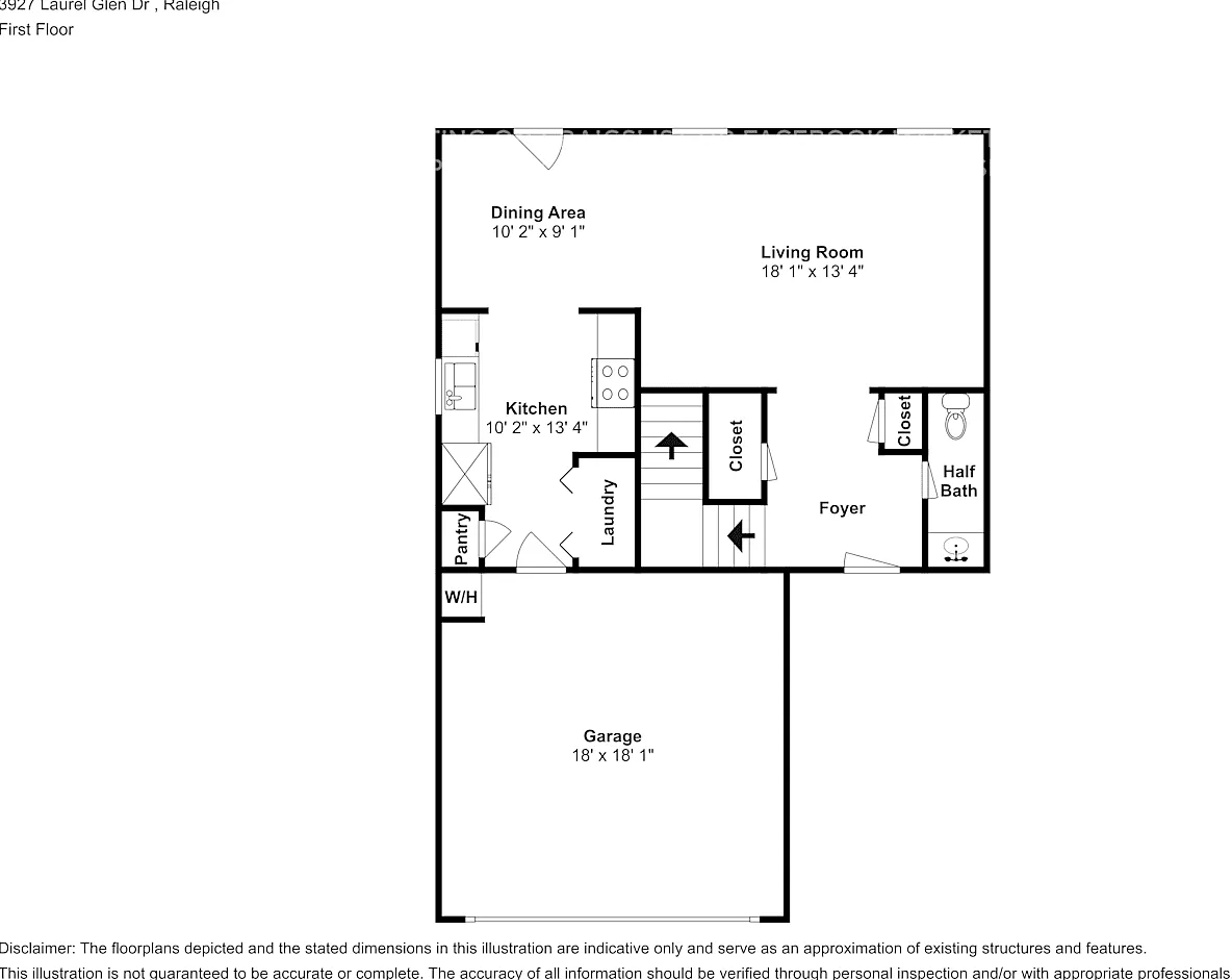 3927 Laurel Glen Dr Raleigh, NC 27610 — Photo 2