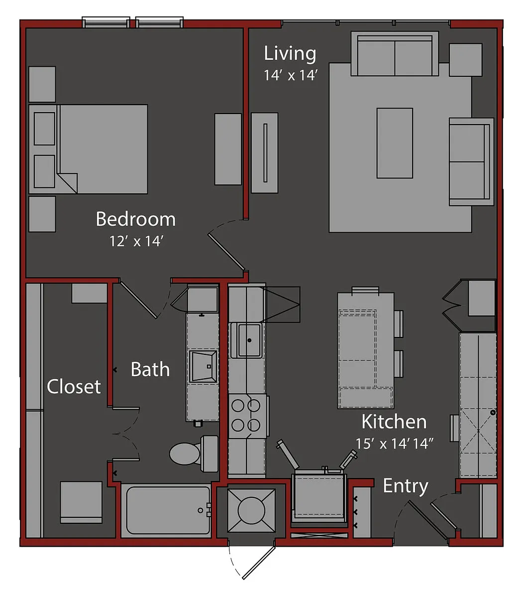 Floor plan A8