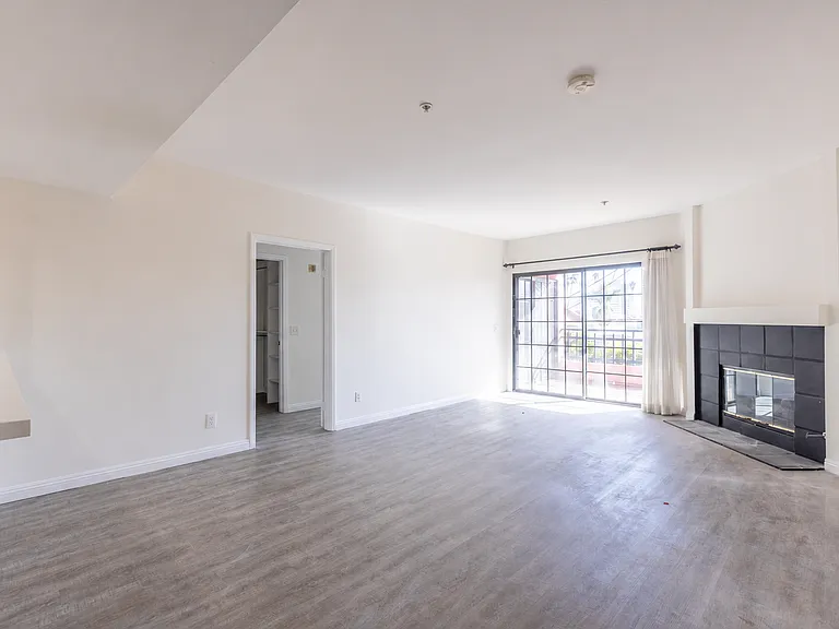 Living room leads you to a balcony