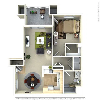 Floor plan The Amalfi BMR