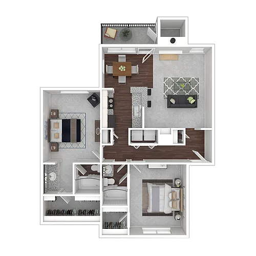 Floor plan B3