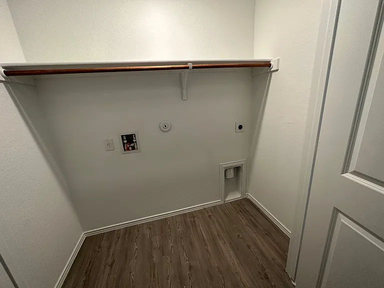 Washer and Dryer space