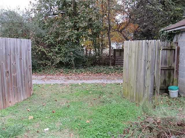 Drive gate from alley