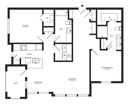 Floor plan Mason