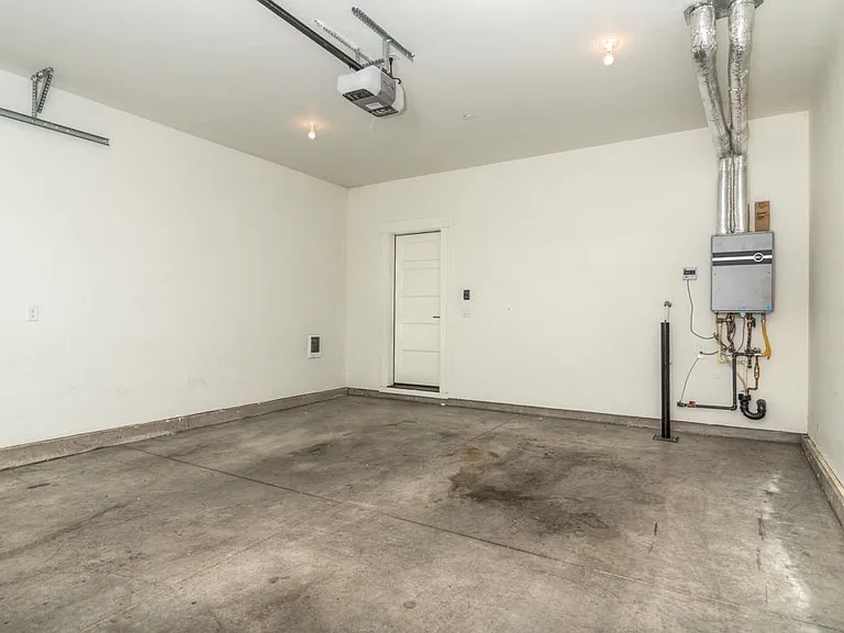Two car attached garage