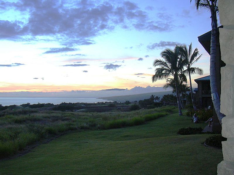 Post sunset view with Maui