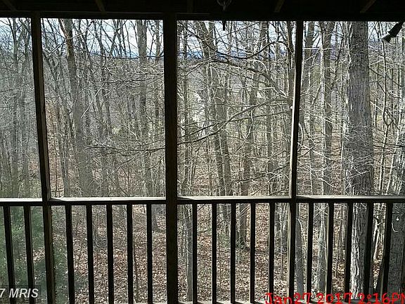 spacious screened porch
