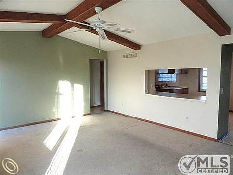 Great room to kitchen