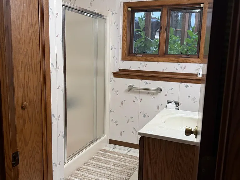 Lower level bathroom.