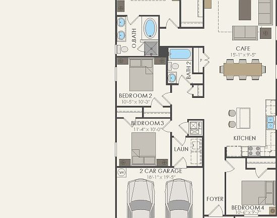 First Floor 4 br 2 ba