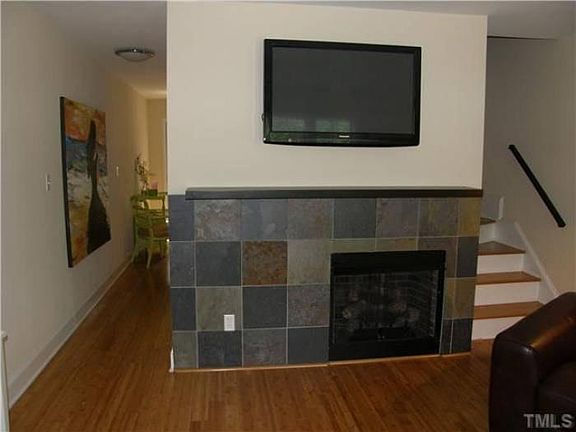Slate fireplace (gas)