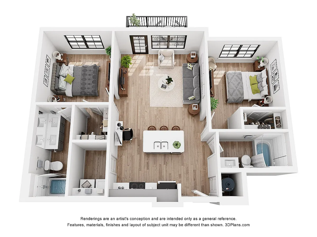 Floor plan B1 Alt 1