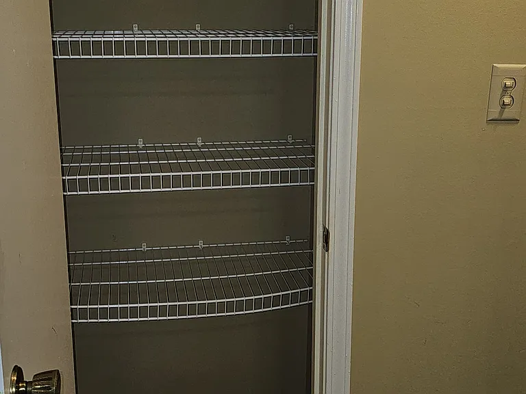 Hallway linen closet