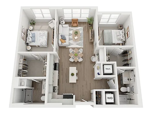 Floor plan B5B