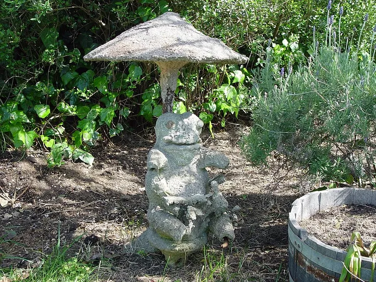 Old time garden.