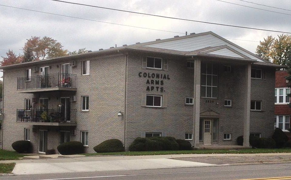 Front of building
