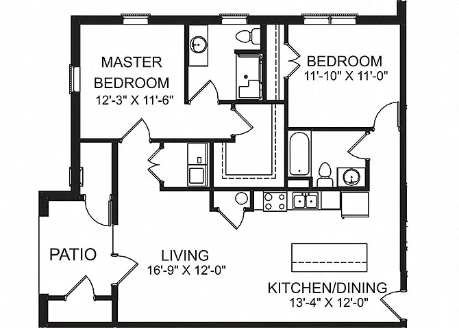 Floor plan The Camelia