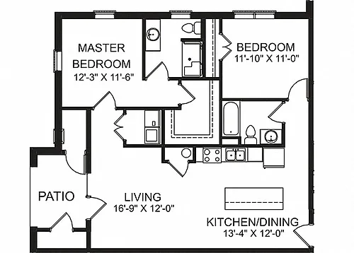 Floor plan The Camelia