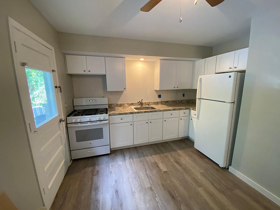 Large kitchen,All new cabinets, sink flooring, and faucet,Newer appliances,