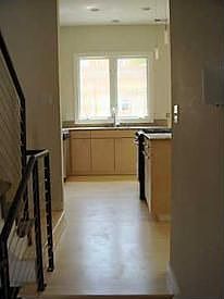 The kitchen from the hallway