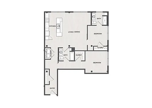 Floor plan 2C