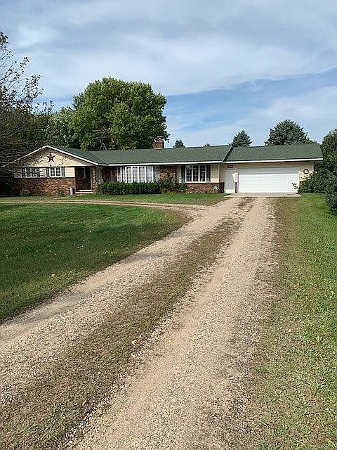 South side of house