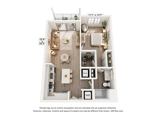 Floor plan A1