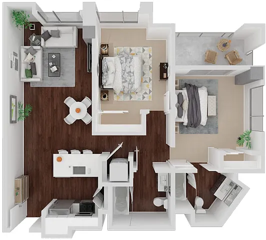 Floor plan Waller