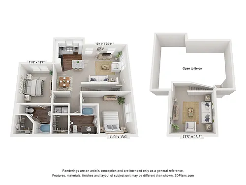 Floor plan B3