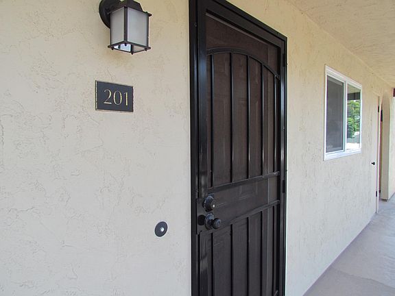 Front security screen door