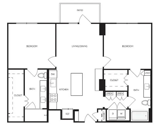 Floor plan B2