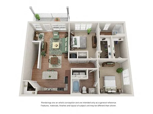 Floor plan Dayflower