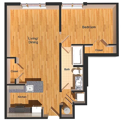 Floor plan 305