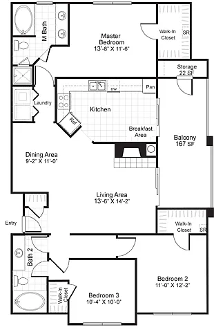 Floor plan Emery