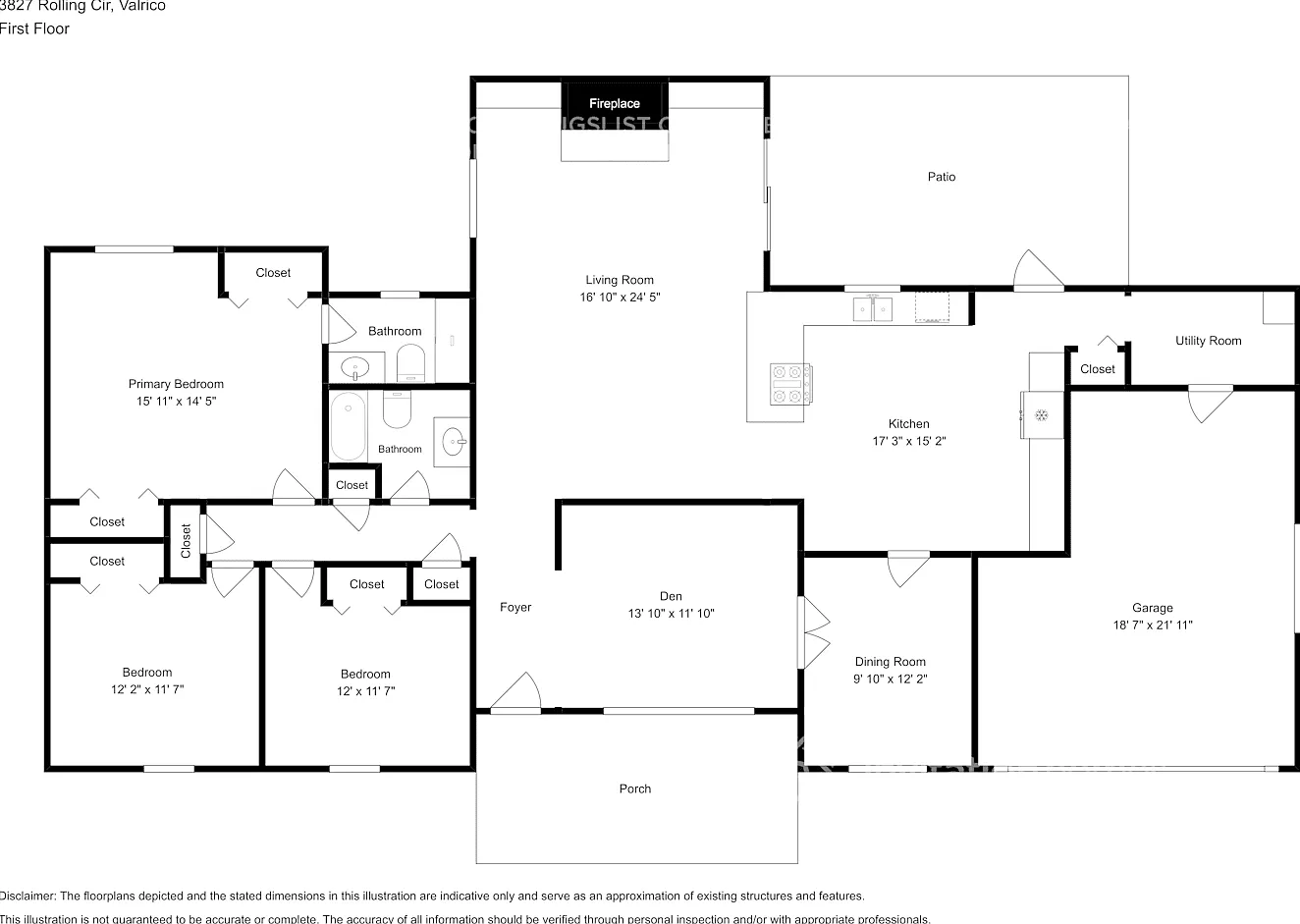 3827 Rolling Cir Valrico, FL 33594 — Photo 2